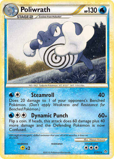 Poliwrath - HS—Unleashed 21