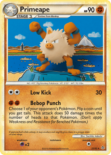 Primeape - HS—Unleashed 22