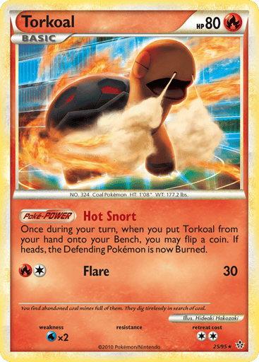 Torkoal - HS—Unleashed 25