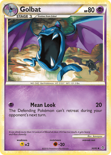 Golbat - HS—Unleashed 30