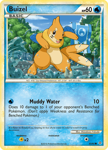 Buizel - HS—Unleashed 45