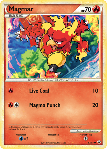 Magmar - HS—Unleashed 52