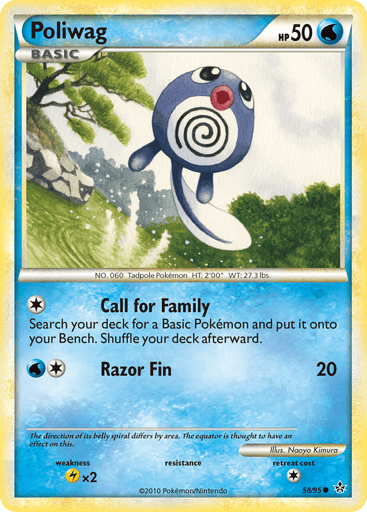 Poliwag - HS—Unleashed 58