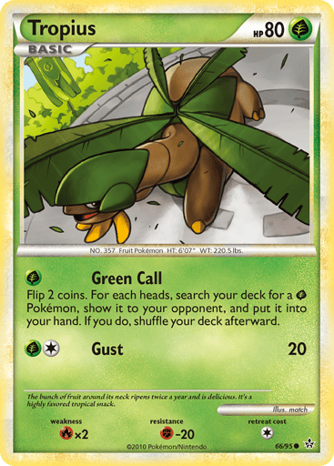 Tropius - HS—Unleashed 66