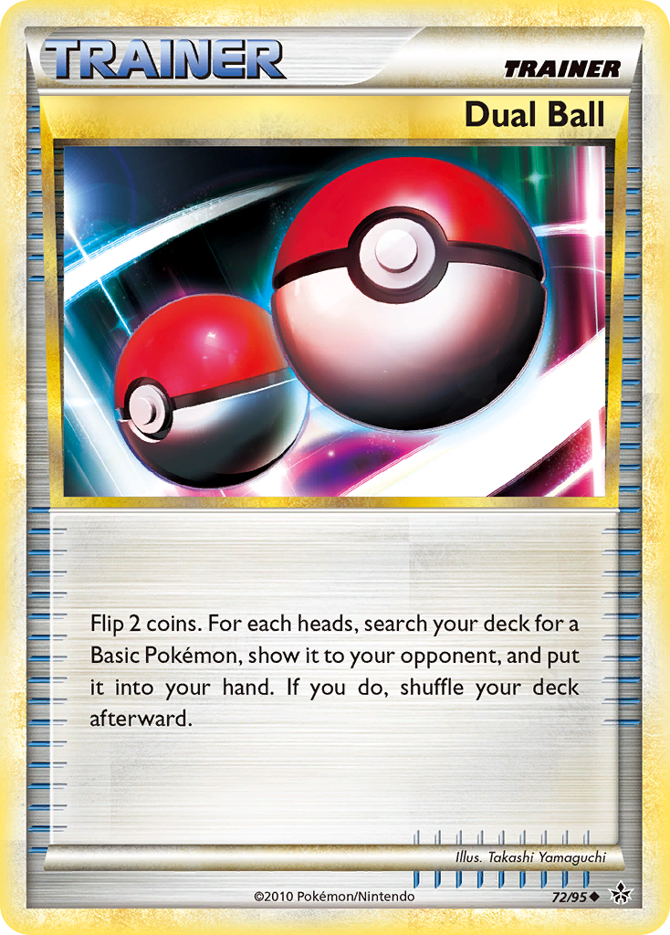Dual Ball – HS—Unleashed 72/95 Pokémon card