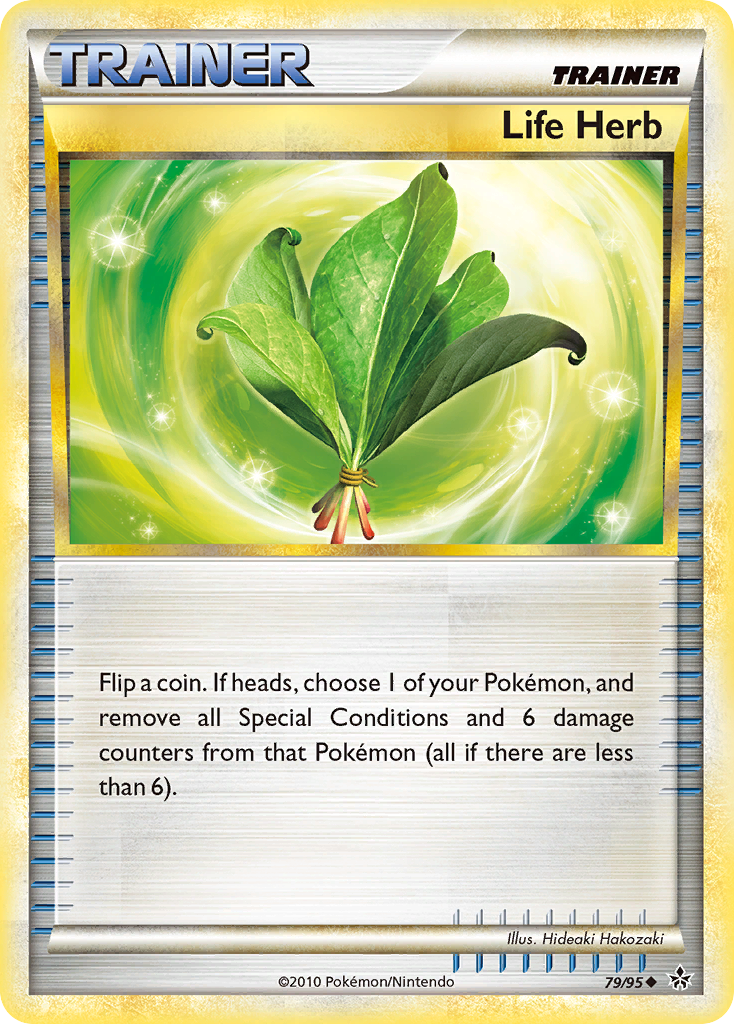Life Herb – HS—Unleashed 79/95 Pokémon card