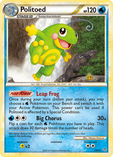Politoed - HS—Unleashed 7