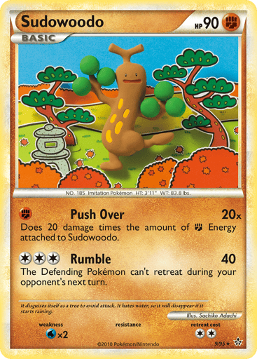 Sudowoodo - HS—Unleashed 9