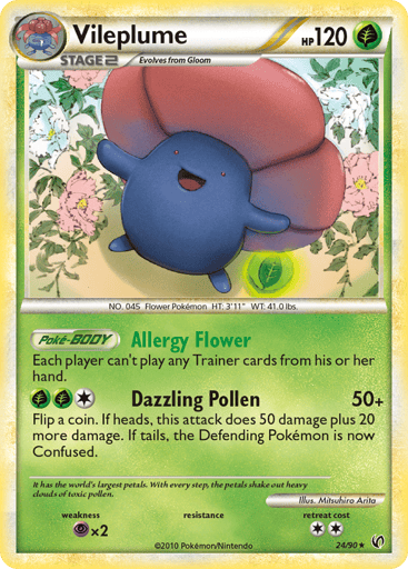 Vileplume - HS—Undaunted 24