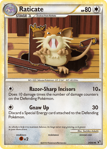 Raticate - HS—Undaunted 34