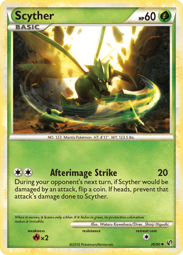 Scyther - HS—Undaunted 36