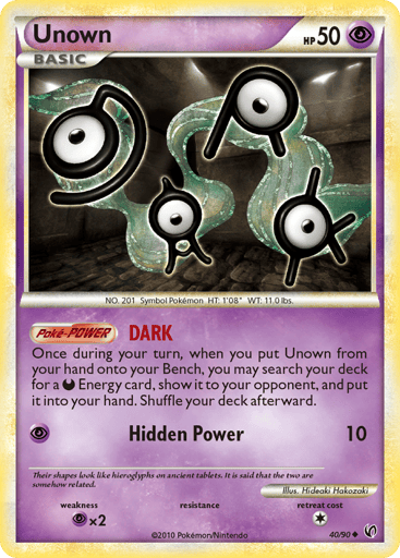 Unown - HS—Undaunted 40