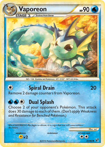 Vaporeon - HS—Undaunted 41