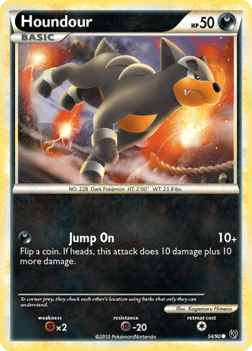 Houndour - HS—Undaunted 54