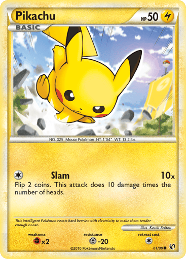 Pikachu - HS—Undaunted 61