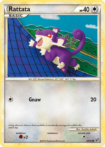 Rattata - HS—Undaunted 64