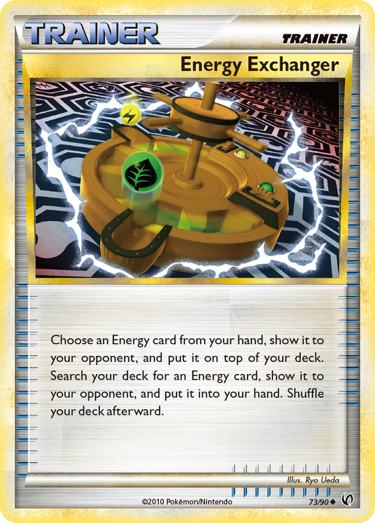Energy Exchanger – HS—Undaunted 73/90 Pokémon card