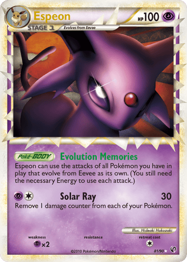 Espeon - HS—Undaunted 81