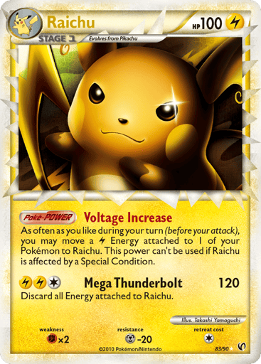 Raichu - HS—Undaunted 83