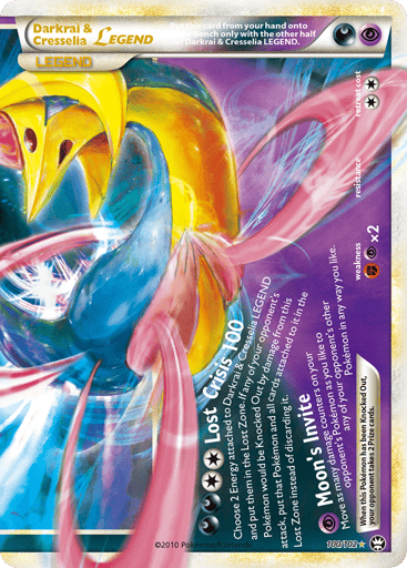 Darkrai & Cresselia LEGEND - HS—Triumphant 100