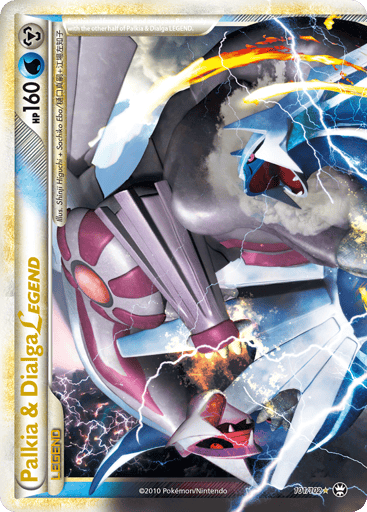 Palkia & Dialga LEGEND - HS—Triumphant 101