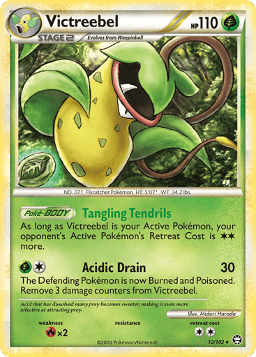 Victreebel - HS—Triumphant 12