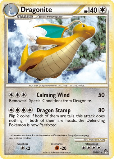 Dragonite - HS—Triumphant 18