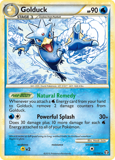 Golduck - HS—Triumphant 22