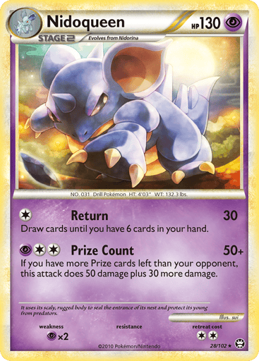 Nidoqueen - HS—Triumphant 28