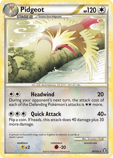 Pidgeot - HS—Triumphant 29