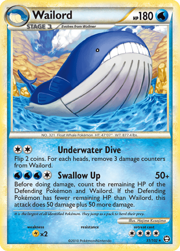Wailord - HS—Triumphant 31
