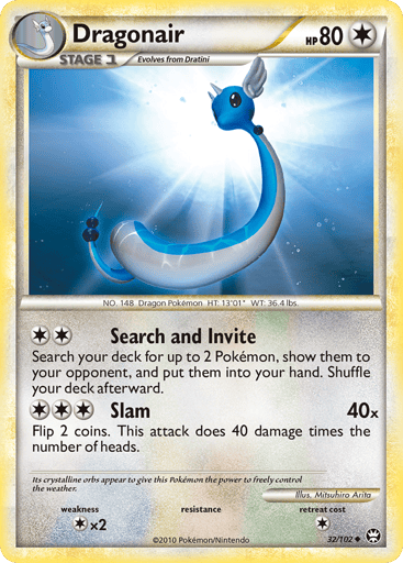 Dragonair - HS—Triumphant 32