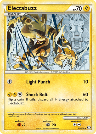 Electabuzz - HS—Triumphant 33