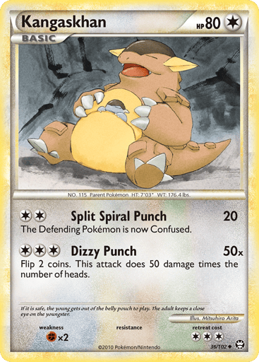 Kangaskhan - HS—Triumphant 36