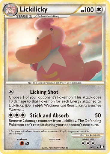 Lickilicky - HS—Triumphant 38