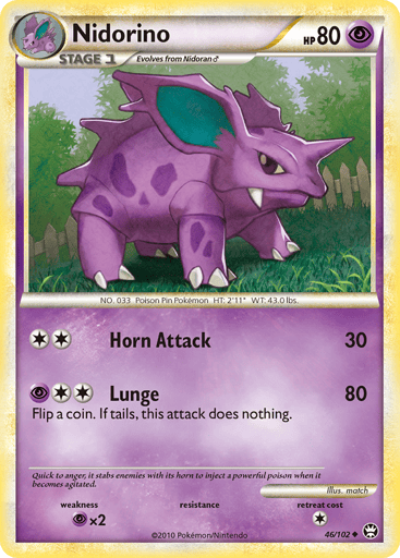 Nidorino - HS—Triumphant 46