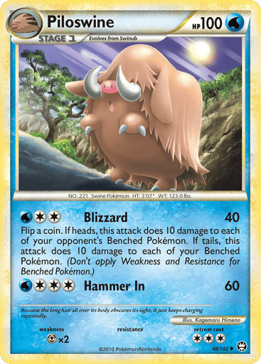 Piloswine - HS—Triumphant 48