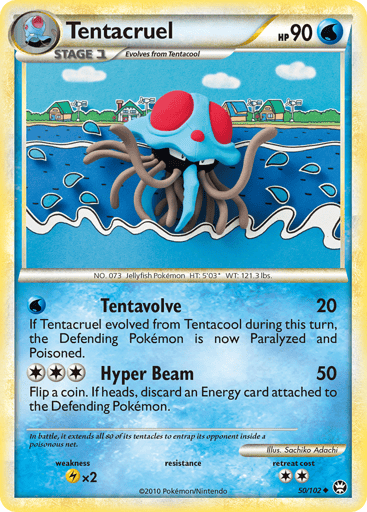 Tentacruel - HS—Triumphant 50