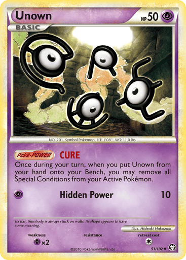 Unown - HS—Triumphant 51