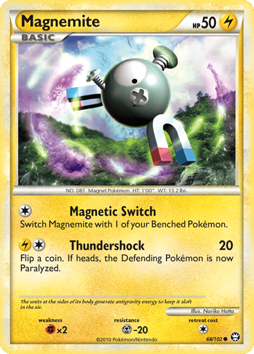 Magnemite - HS—Triumphant 68