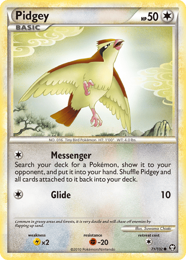 Pidgey - HS—Triumphant 71
