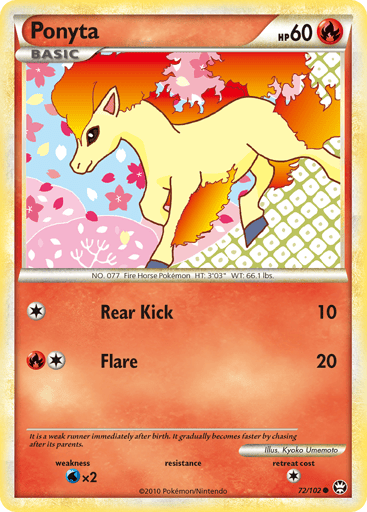 Ponyta - HS—Triumphant 72
