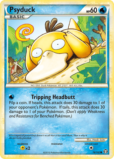 Psyduck - HS—Triumphant 74