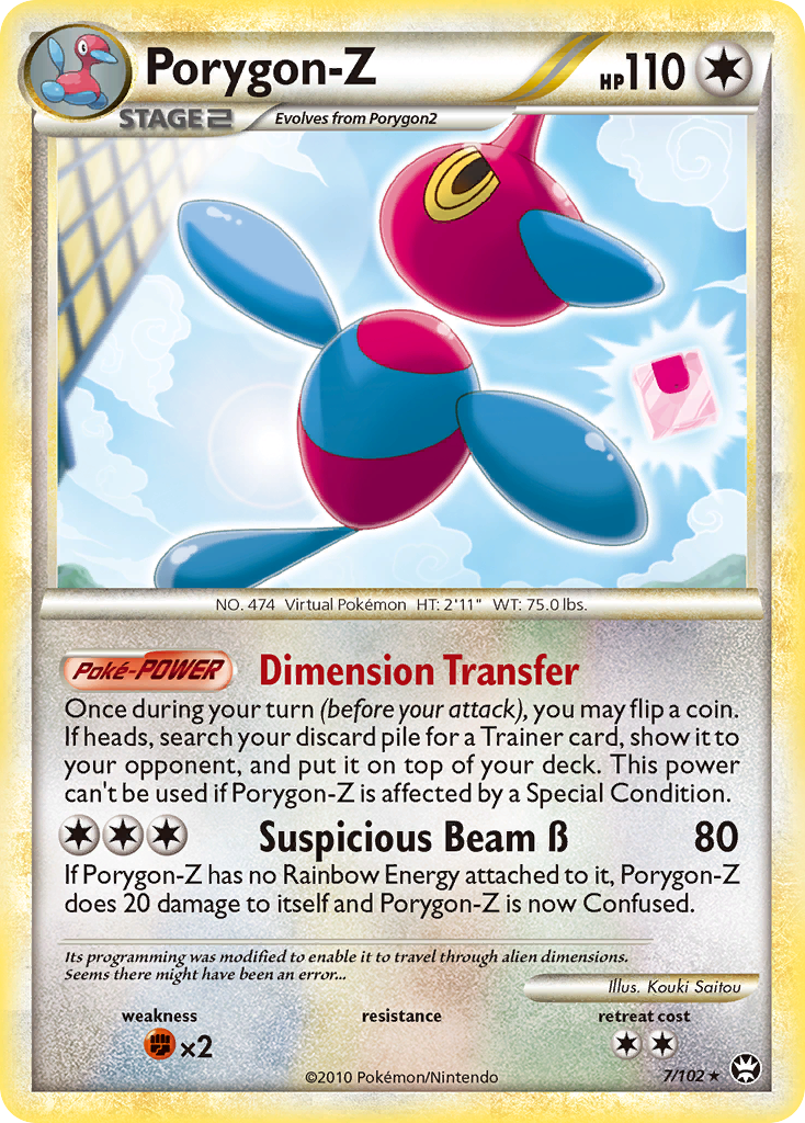 Porygon-Z – HS—Triumphant 7/102 Pokémon card