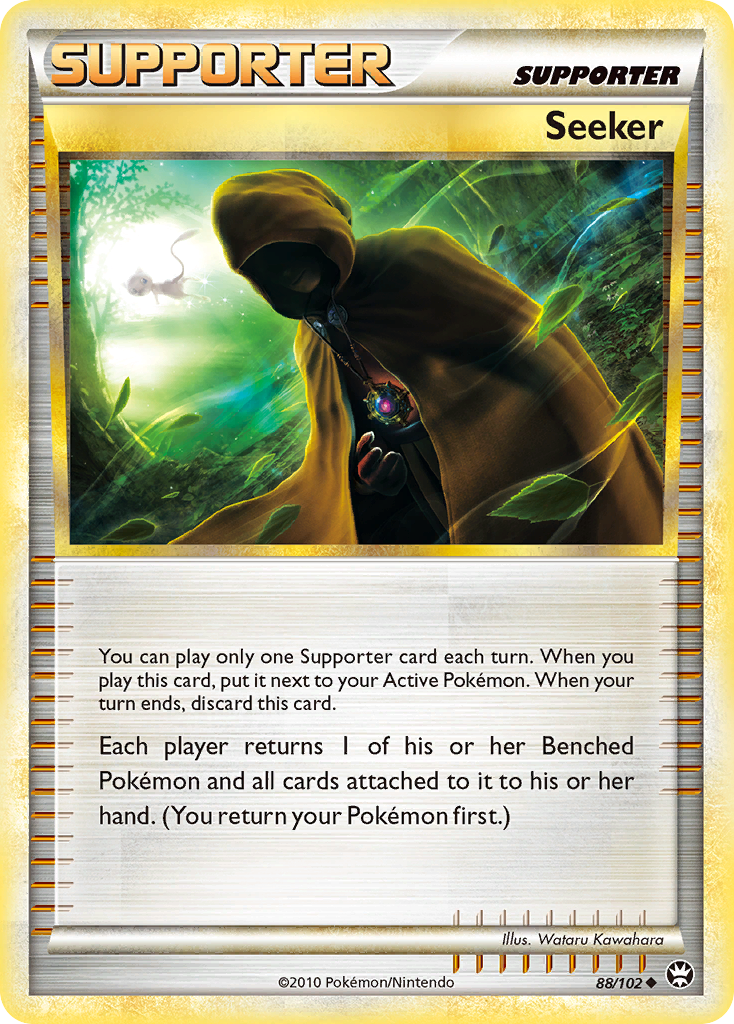 Seeker – HS—Triumphant 88/102 Pokémon card