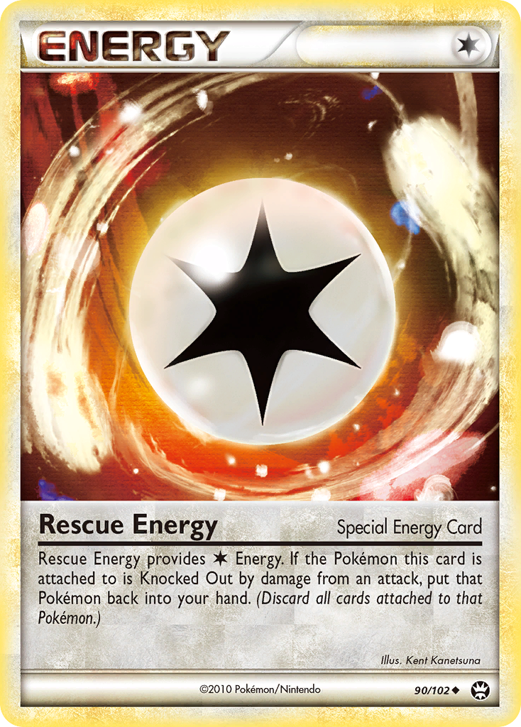 Rescue Energy – HS—Triumphant 90/102 Pokémon card