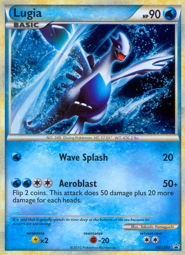 Lugia – HGSS Black Star Promos HGSS02 Pokémon card