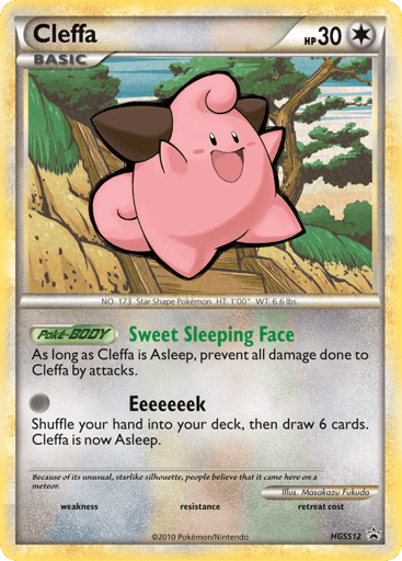 Cleffa - HGSS Black Star Promos HGSS12