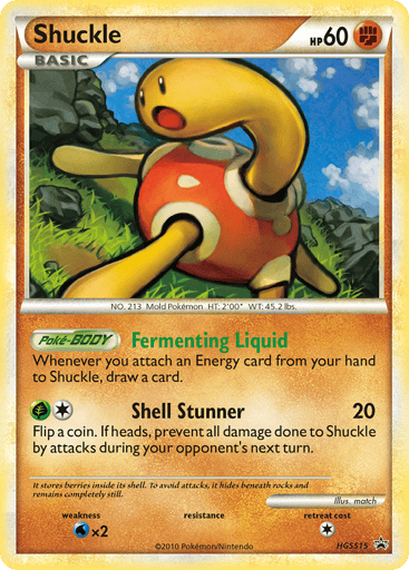 Shuckle - HGSS Black Star Promos HGSS15