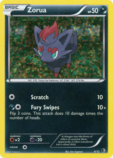 Zorua - McDonald's Collection 2011 9